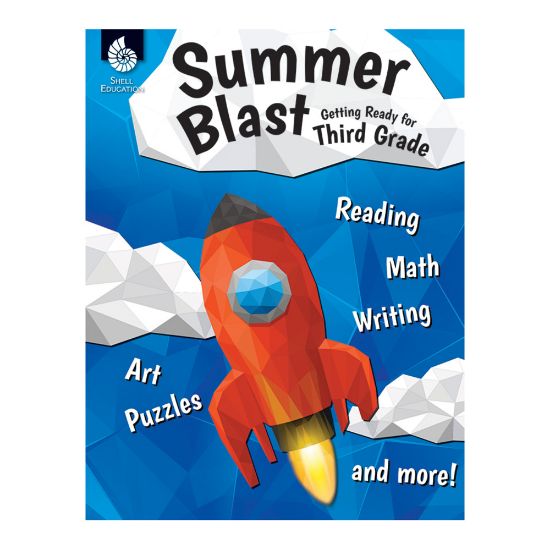 Picture of Shell Education Summer Blast Activity Book, Getting Ready For Grade 3