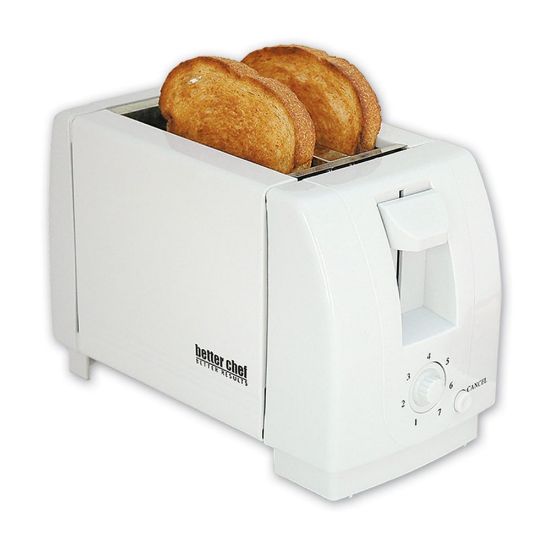 Picture of Better Chef 2-Slice Toaster, White