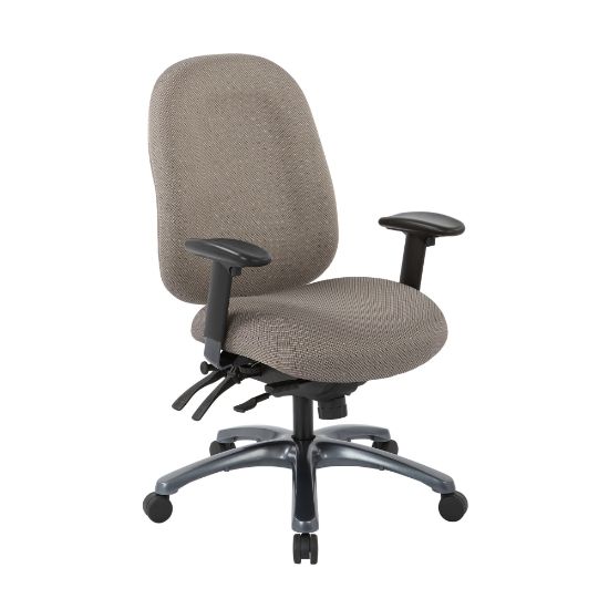 Picture of Office Star Multi-Function High-Back Fabric Task Chair, Gold Dust