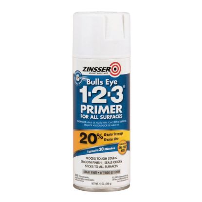 Picture of Zinsser Bulls Eye 1-2-3 Primer Spray, 13 Oz, Case Of 6 Bottles