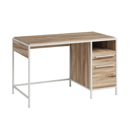 Picture of Sauder Nova Loft 49inW Single Pedestal Computer Desk, Kiln Acacia