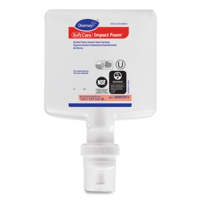 Picture of Diversey Soft Care Impact Foam Hand Sanitizer Refills, 1200 mL, Carton Of 6 Refills