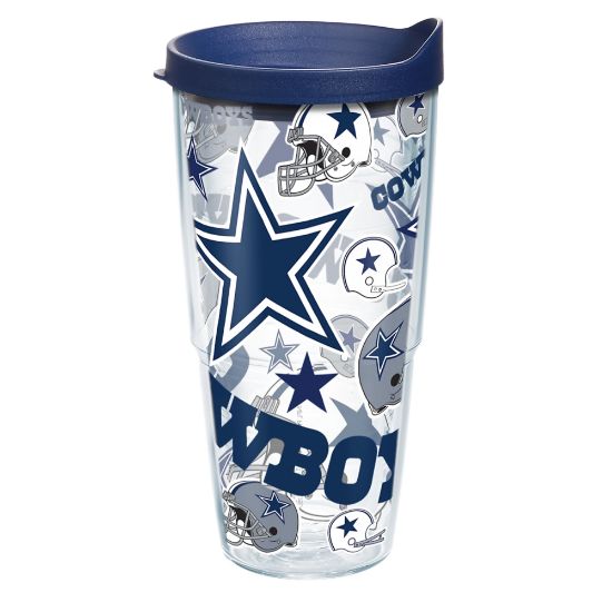 Picture of Tervis NFL All-Over Tumbler With Lid, 24 Oz, Dallas Cowboys