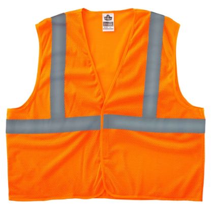 Picture of Ergodyne GloWear Safety Vest, Super Econo, Type-R Class 2, X-Small, Orange, 8205HL