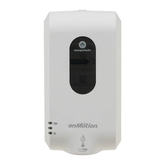 Picture of enMotion by GP PRO Gen 2 Automated Touchless Soap & Sanitizer Dispenser, White