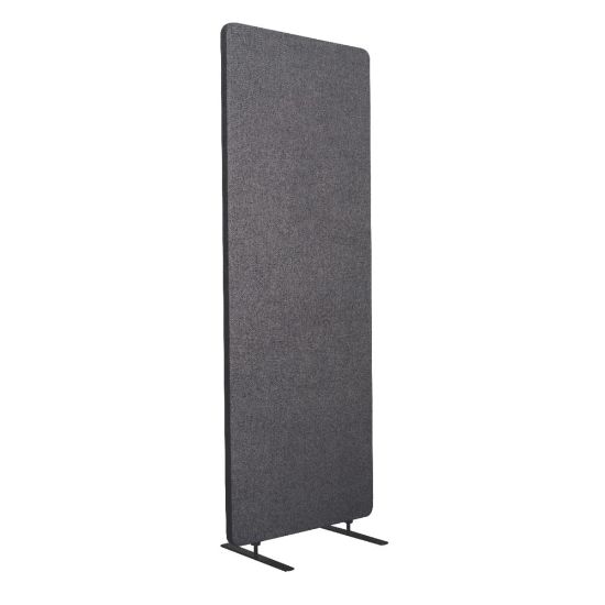 Picture of Luxor RECLAIM Acoustic Privacy Expansion Panel, 66inH x 24inW, Slate Gray