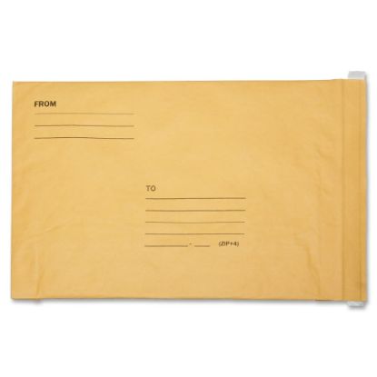 Picture of SKILCRAFT Lightweight Paper-Cushioned Mailers, 10 1/2in x 16in, Kraft, Pack Of 100 (AbilityOne 8105-00-281-1436)