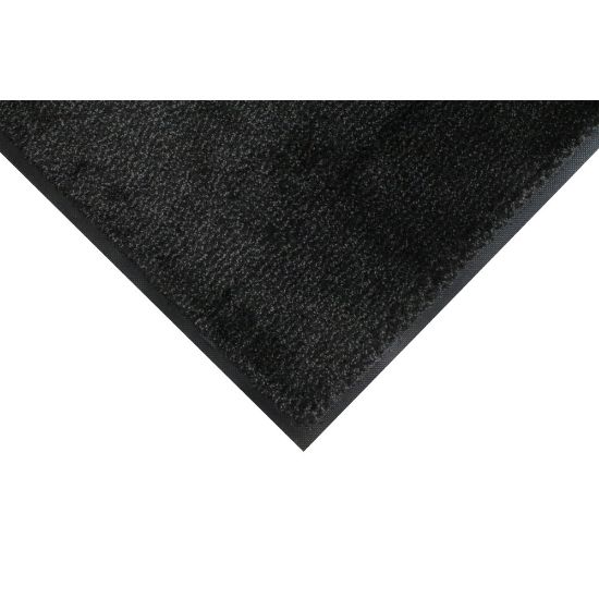 Picture of M+A Matting MicroLuxx Floor Mat, 119in x 35in, Smooth, Black