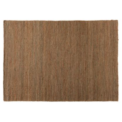 Picture of Baxton Studio Flamings Handwoven Hemp Area Rug, 63in x 90-5/8in, Brick