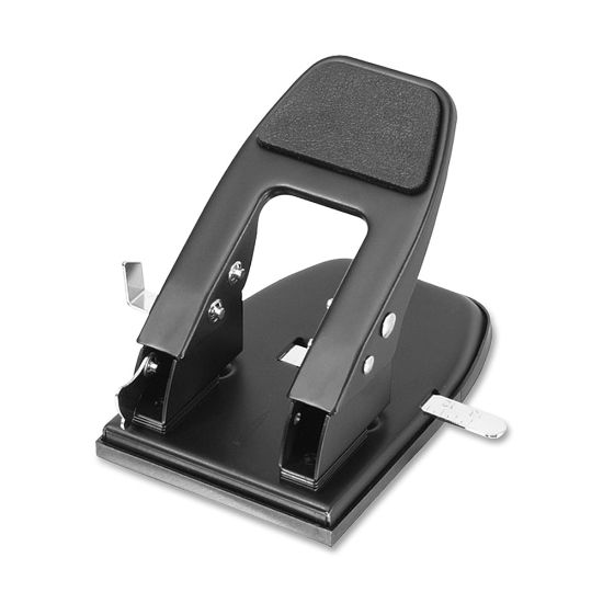 Picture of OIC Heavy-Duty 2-Hole Punch, Black