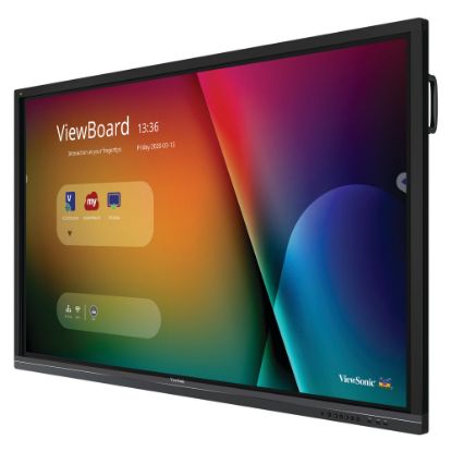 Picture of ViewSonic ViewBoard IFP7550 Interactive Flat Panel - 75in Diagonal Class LED-backlit LCD display - interactive - 4K UHD (2160p) 3840 x 2160