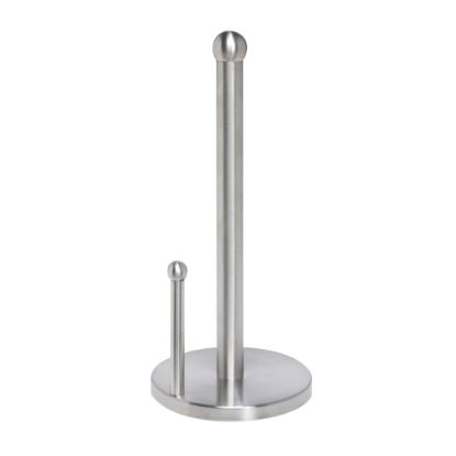 Picture of Honey-Can-Do Paper Towel Holder, 14inH x 6 1/8inW x 6 1/8inD, Stainless Steel