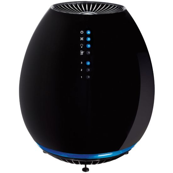 Picture of Holmes HEPA-Type Small Room Air Purifier, 112 Sq. Ft. Coverage, 11-3/8in x 9-3/8in, Black