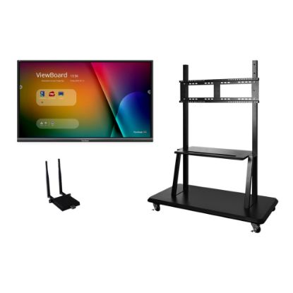 Picture of Viewsonic IFP5550-E2 - 55in ViewBoard 4K Ultra HD Interactive Flat Panel Bundle - 55in LCD - ARM Cortex A53 1.20 GHz - 2 GB - Infrared