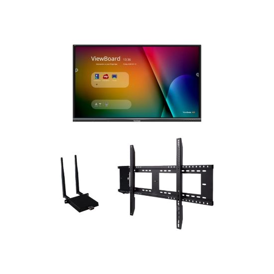 Picture of Viewsonic 55in ViewBoard 4K Ultra HD Interactive Flat Panel Bundle, LCD