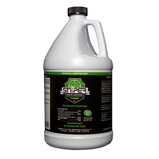 Picture of Sniper Hospital Disinfectant Odor Eliminator & All-Purpose Cleaner, 1 Gallon