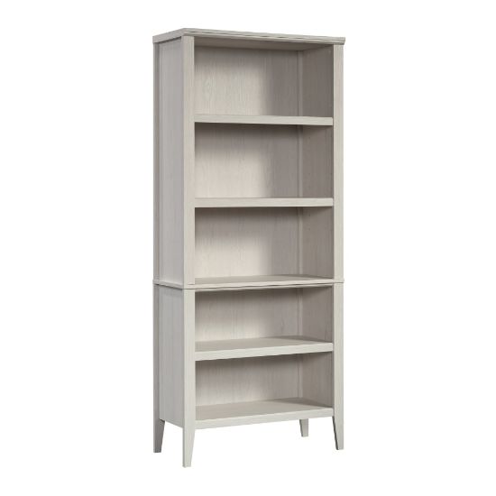 Picture of Sauder Larkin Ledge 73inH 5-Shelf Open Bookcase, Glacier Oak