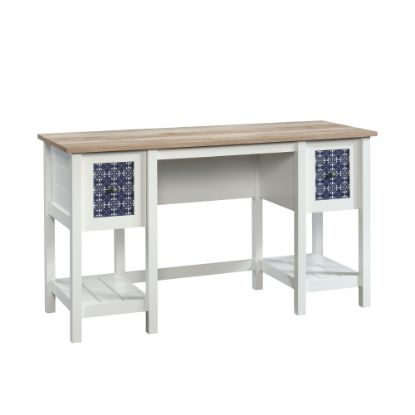 Picture of Sauder Cottage Road 54inW Computer Desk, 54inW, Soft White