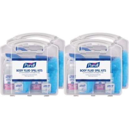 Picture of PURELL Body Fluid Spill Kit - White, Clear - 8 / Carton