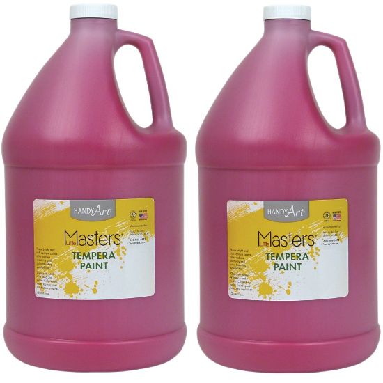 Picture of Little Masters Tempera Paint, 128 Oz, Magenta, Pack Of 2