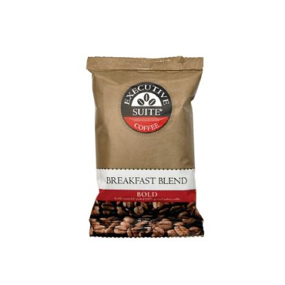 Picture of Executive Suite Coffee Single-Serve Coffee Packets, Bold Roast, Breakfast Blend, 1.5 Oz, Carton Of 42