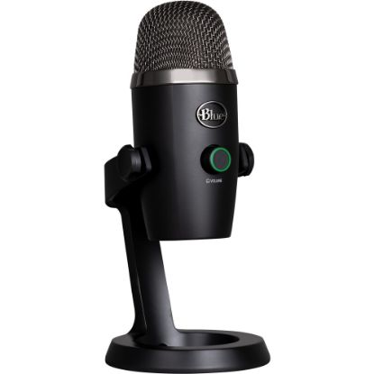 Picture of Blue Yeti Nano Wired Condenser Microphone - 20 Hz to 20 kHz - Cardioid, Omni-directional - Desktop, Stand Mountable - USB