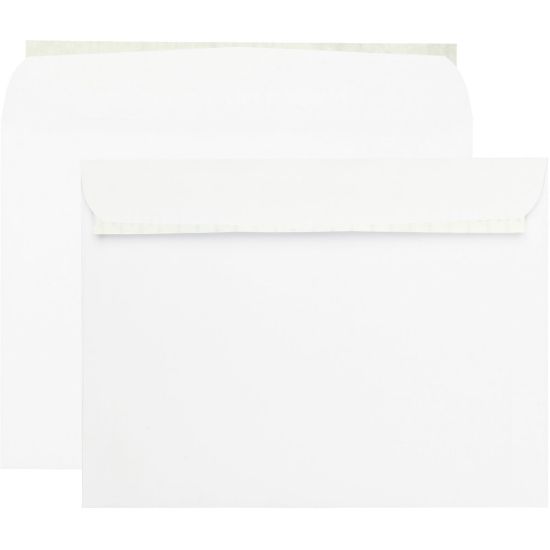 Picture of Quality Park 9 x 12 Booklet Envelopes with Self-Seal Closure - Catalog - #9 1/2 - 9in Width x 12in Length - 28 lb - Peel & Seal - Wove - 100 / Box - White