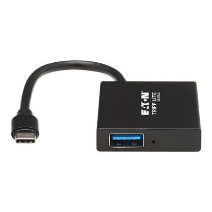 Picture of Eaton Tripp Lite series USB C Hub 4-Port 2 USB-A & 2 USB-C Ports USB 3.1 Gen 2 Aluminum - Hub - 4 x USB 3.1 Gen 2 - desktop