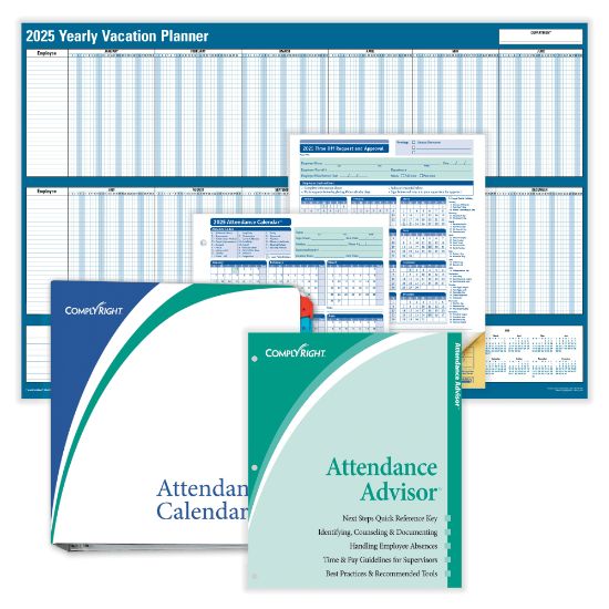 Picture of ComplyRight 2025 Attendance Tracking Set