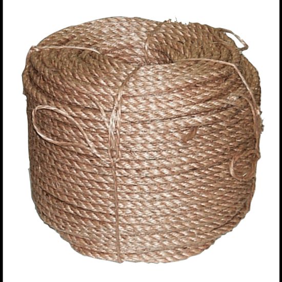 Picture of Manila Rope, 3 Strands, 1/2 in x 600 ft, Boxed