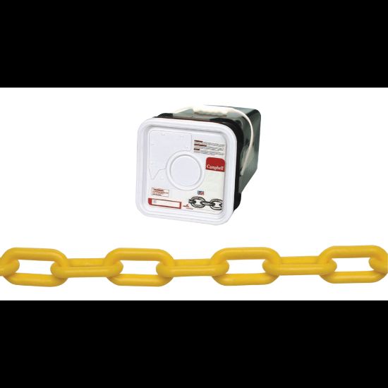 Picture of Campbell #8 Plastic Chain, Yellow