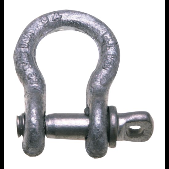 Picture of 419 3/8in 1T Self-Colored Carbon Anchor Shackle With Screw Pin