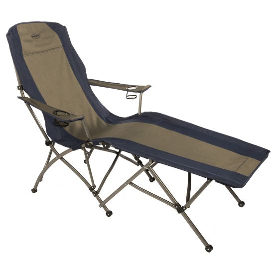 Picture of Kamp-Rite Soft Arm Lounger, Tan/Blue