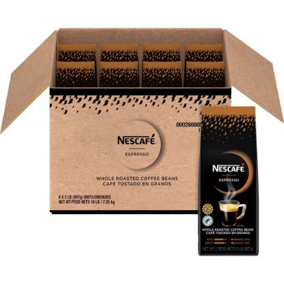 Picture of Nescafe Whole Bean Espresso Coffee - 32 oz - 1 Each