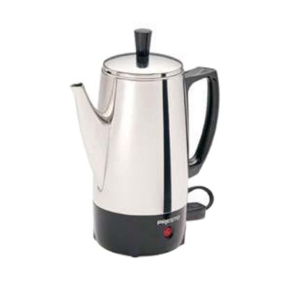 Picture of Presto 2822 Coffee Maker - 500 W - 6 Cup(s) - Multi-serve - Stainless Steel Body