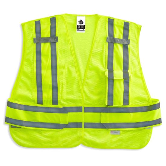 Picture of Ergodyne GloWear Safety Vest, Expandable, Type-P Class 2, Medium/Large, Lime, 8244PSV