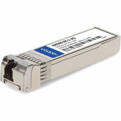 Picture of AddOn HP JD094B Compatible TAA Compliant 10GBase-BX SFP+ Transceiver (SMF, 1270nmTx/1330nmRx, 10km, LC, DOM) - 100% compatible and guaranteed to work