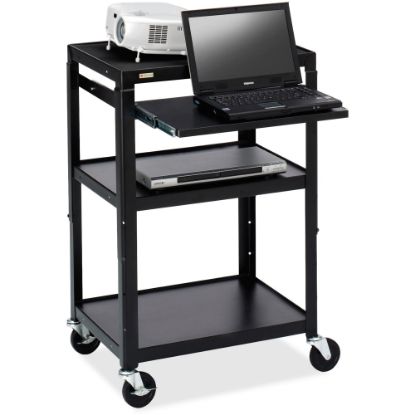 Picture of Bretford Adjustable Projector Cart, Black