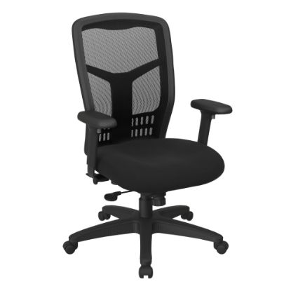 Picture of Office Star ProGrid Mesh High-Back Managers Chair, Icon Black