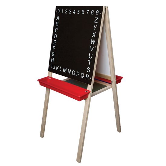 Picture of Flipside Crestline Childs Magnetic Easel, 44in x 19in, Multicolor