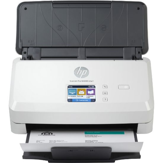 Picture of HP ScanJet Pro N4000 Sheetfed Scanner - 600 x 600 dpi Optical - 40 ppm (Mono) - 40 ppm (Color) - PC Free Scanning - Duplex Scanning - USB