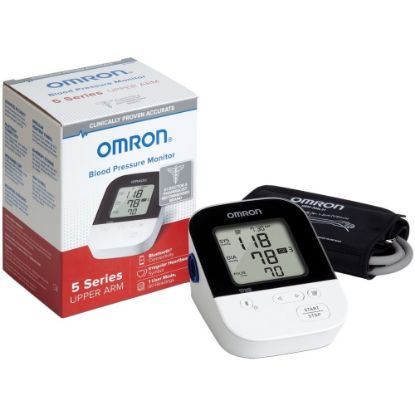 Picture of Omron 5 Series BP7250 Wireless Upper Arm Blood Pressure Monitor With D-Ring 9in To 17in Cuff