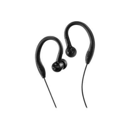 Picture of JVC HA-EC10B Sweat Proof - Earphones - in-ear - over-the-ear mount - wired - 3.5 mm jack