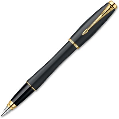 Picture of Parker Urban Fountain Pen - Fine Pen Point - Refillable - Black - 1 Each