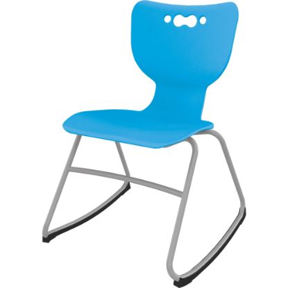 Picture of MooreCo Hierarchy Armless Rocker Chair, 16in, Blue