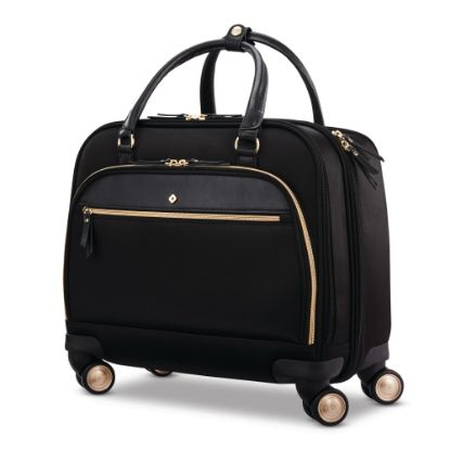 Picture of Samsonite Spinner Mobile Office Overnighter Bag With 15.6in Laptop Pocket, Black