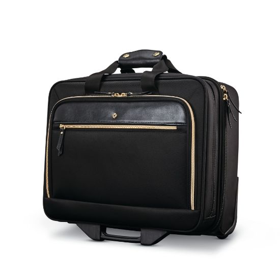 Picture of Samsonite Mobile Solution Upright Wheeled Office Case With 15.6in Laptop Pocket, Black