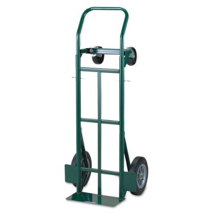 Picture of Super Steel Convertible Hand Truck, 700lb Cap., 7 x 14in Base, Continuous Handle