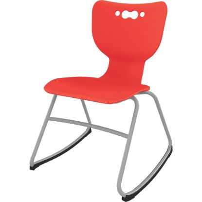 Picture of MooreCo Hierarchy Armless Rocker Chair, 16in, Red