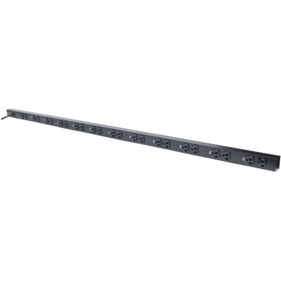 Picture of Minuteman 24-Outlet Vertical, 15/20 Amp PDU - NEMA 5-20P - 24 x NEMA 5-15/20R - 120 V AC - 0U - Vertical